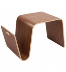Taburete COSINO, madera de haya, asiento madera, barnizado.